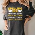 Spelling Bee Costume For a Halloween Teacher Pun Women Women's Comfort Colors T-Shirt Pepper Spelling Bee Costume For a Halloween Teacher Pun Women Women's Comfort Colors T-Shirt Pepper