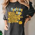 Spelling Bee Kind Positive Kindness Women Teacher Women's Comfort Colors T-Shirt Pepper Spelling Bee Kind Positive Kindness Women Teacher Women's Comfort Colors T-Shirt Pepper