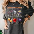 Spooky Syllables Halloween Teacher Student Education Women's Comfort Colors T-Shirt Pepper Spooky Syllables Halloween Teacher Student Education Women's Comfort Colors T-Shirt Pepper