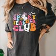 Spooky Teacher Club Halloween Women's Comfort Colors T-Shirt Pepper Spooky Teacher Club Halloween Women's Comfort Colors T-Shirt Pepper