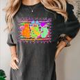 Spooky Teacher Halloween Ghost Fall Autumn Season Women Women's Comfort Colors T-Shirt Pepper