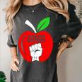 I Stand With Teachers Tshirt Women's Comfort Colors T-Shirt Pepper I Stand With Teachers Tshirt Women's Comfort Colors T-Shirt Pepper