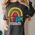 STEAM Teacher Squad Team Crew Back To School STEM Special Women's Comfort Colors T-Shirt Pepper