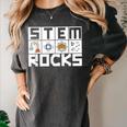 STEM Rocks Science Technology Engineering Math STEM Teacher Women's Comfort Colors T-Shirt Pepper STEM Rocks Science Technology Engineering Math STEM Teacher Women's Comfort Colors T-Shirt Pepper