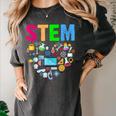 STEM Science Technology Engineering Math Teacher Women's Comfort Colors T-Shirt Pepper STEM Science Technology Engineering Math Teacher Women's Comfort Colors T-Shirt Pepper