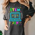 STEM Teacher Shirt STEM Teacher Tshirts STEM Is My Jam Women's Comfort Colors T-Shirt Pepper