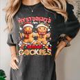 My Student Are Smart Cookies Pjs Christmas Xmas Teacher Women's Comfort Colors T-Shirt Pepper My Student Are Smart Cookies Pjs Christmas Xmas Teacher Women's Comfort Colors T-Shirt Pepper