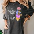 Being A Substitute Teacher Substitute Teaching Women's Comfort Colors T-Shirt Pepper