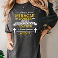 Sunday School Teacher TShirt Miracle Worker Women's Comfort Colors T-Shirt Pepper Sunday School Teacher TShirt Miracle Worker Women's Comfort Colors T-Shirt Pepper