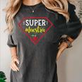 Super Heroe Maestra Espanol Spanish Super Teacher Women's Comfort Colors T-Shirt Pepper