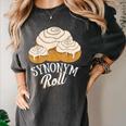 Synonym Roll Teacher And Grammar Geeks Pun For Men Women Kids Women's Comfort Colors T-Shirt Pepper Synonym Roll Teacher And Grammar Geeks Pun For Men Women Kids Women's Comfort Colors T-Shirt Pepper