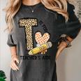 T Is For Teacher’s Aide Back To First Day Of School Leopard Men Women Girls Kids Women's Comfort Colors T-Shirt Pepper T Is For Teacher’s Aide Back To First Day Of School Leopard Men Women Girls Kids Women's Comfort Colors T-Shirt Pepper