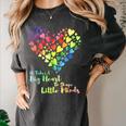 It Takes A Big Heart To Shape Little Minds Teacher Student Men Women Kids Women's Comfort Colors T-Shirt Pepper
