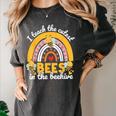 I Teach The Cutest Bees In The Beehive Teachers Day Women's Comfort Colors T-Shirt Pepper I Teach The Cutest Bees In The Beehive Teachers Day Women's Comfort Colors T-Shirt Pepper
