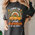 I Teach The Cutest Pumpkins In The Patch Teacher Halloween Women's Comfort Colors T-Shirt Pepper I Teach The Cutest Pumpkins In The Patch Teacher Halloween Women's Comfort Colors T-Shirt Pepper