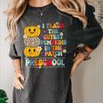 I Teach The Cutest Pumpkins Preschool Teacher Halloween Women's Comfort Colors T-Shirt Pepper