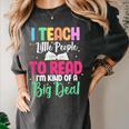 I Teach Little People To Read Reading Teacher For Men Women Girls Kids Women's Comfort Colors T-Shirt Pepper I Teach Little People To Read Reading Teacher For Men Women Girls Kids Women's Comfort Colors T-Shirt Pepper