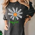 Teach Love Inspire Teachers Inspirational Flower Teachers Women's Comfort Colors T-Shirt Pepper Teach Love Inspire Teachers Inspirational Flower Teachers Women's Comfort Colors T-Shirt Pepper