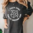 I Teach Some Turtley Awesome Kids Teacher Turtle Pun Women's Comfort Colors T-Shirt Pepper I Teach Some Turtley Awesome Kids Teacher Turtle Pun Women's Comfort Colors T-Shirt Pepper