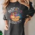 Teacher We Are Like a Box Of Crayons Women's Comfort Colors T-Shirt Pepper