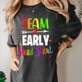 Teacher Early Childhood Education Preschool Head Start Crew Women's Comfort Colors T-Shirt Pepper Teacher Early Childhood Education Preschool Head Start Crew Women's Comfort Colors T-Shirt Pepper