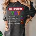 Teacher Growth Mindset Power Of Yet Women's Comfort Colors T-Shirt Pepper Teacher Growth Mindset Power Of Yet Women's Comfort Colors T-Shirt Pepper