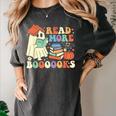 Teacher Halloween Cute Booooks Ghost Read More Books Women's Comfort Colors T-Shirt Pepper Teacher Halloween Cute Booooks Ghost Read More Books Women's Comfort Colors T-Shirt Pepper