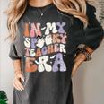 Teacher Halloween In My Spooky Teacher Era Retro Groovy Women's Comfort Colors T-Shirt Pepper