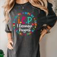 Teacher IEP IEP Encourage Progress Special Education Women's Comfort Colors T-Shirt Pepper