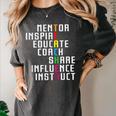 Teacher Inspirational Educator Favorite School Teacher Men Women Girls Kids Women's Comfort Colors T-Shirt Pepper Teacher Inspirational Educator Favorite School Teacher Men Women Girls Kids Women's Comfort Colors T-Shirt Pepper