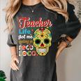 Teacher Life Got Me Feeling Un Poco Loco Women's Comfort Colors T-Shirt Pepper Teacher Life Got Me Feeling Un Poco Loco Women's Comfort Colors T-Shirt Pepper