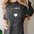 Teacher Red For Ed RedForEd Indiana Public Education Women's Comfort Colors T-Shirt Pepper