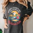 Teacher Retirement Shirts 2026 Goodbye Lesson Hello Freedom Women's Comfort Colors T-Shirt Pepper Teacher Retirement Shirts 2026 Goodbye Lesson Hello Freedom Women's Comfort Colors T-Shirt Pepper