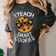 Teacher Shirt I Teach Smart Cookies Shirt Nerd Tee Women's Comfort Colors T-Shirt Pepper Teacher Shirt I Teach Smart Cookies Shirt Nerd Tee Women's Comfort Colors T-Shirt Pepper