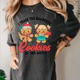 Teacher Of Smart Cookies Cute Gingerbread Teacher Christmas Women's Comfort Colors T-Shirt Pepper Teacher Of Smart Cookies Cute Gingerbread Teacher Christmas Women's Comfort Colors T-Shirt Pepper