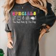 Teacher Specials The Best Part Of The Day Specials Squad Women's Comfort Colors T-Shirt Pepper