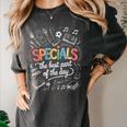 Teacher Specials The Best Part Of The Day Specials Squad Women's Comfort Colors T-Shirt Pepper Teacher Specials The Best Part Of The Day Specials Squad Women's Comfort Colors T-Shirt Pepper