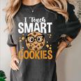 Teacher I Teach Smart Cookies Nerd Women's Comfort Colors T-Shirt Pepper Teacher I Teach Smart Cookies Nerd Women's Comfort Colors T-Shirt Pepper