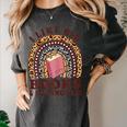 Teacher-TShirt I Like Big Books & I Cannot Lie Reading For Women Women's Comfort Colors T-Shirt Pepper