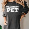 TEACHER'S PET You'Re My Favorite Do Me A Favor Women's Comfort Colors T-Shirt Pepper TEACHER'S PET You'Re My Favorite Do Me A Favor Women's Comfort Colors T-Shirt Pepper
