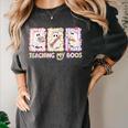Teaching Is My Boos Teacher Ghost Halloween Women Girls Women's Comfort Colors T-Shirt Pepper Teaching Is My Boos Teacher Ghost Halloween Women Girls Women's Comfort Colors T-Shirt Pepper