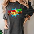 Teaching Is My Superpower Comic Back To School Teacher Women's Comfort Colors T-Shirt Pepper Teaching Is My Superpower Comic Back To School Teacher Women's Comfort Colors T-Shirt Pepper