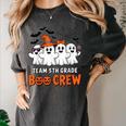 Team 5th Grade Boo Crew Halloween Teacher Student Costume Women's Comfort Colors T-Shirt Pepper Team 5th Grade Boo Crew Halloween Teacher Student Costume Women's Comfort Colors T-Shirt Pepper