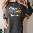 Team Pre-K Shirt PreSchool Teacher Student Back To School Women's Comfort Colors T-Shirt Pepper