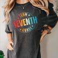 Team Seventh Grade Teacher Student Back To School 7th Grade Women's Comfort Colors T-Shirt Pepper Team Seventh Grade Teacher Student Back To School 7th Grade Women's Comfort Colors T-Shirt Pepper