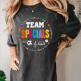TEAM Specials Teacher TRIBE Squad Back To Primary School Women's Comfort Colors T-Shirt Pepper
