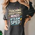Team Sped Sped Teacher Special Education Teacher Team Women's Comfort Colors T-Shirt Pepper