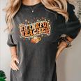 Thankful Teacher Shirts For Women Teach Thanksgiving Teacher Women's Comfort Colors T-Shirt Pepper