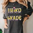 Third Grade Dream Team Back To School 3rd Grade Teacher Women's Comfort Colors T-Shirt Pepper