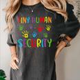 Tiny Human Security Preschool Childcare Teacher Babysitters Women's Comfort Colors T-Shirt Pepper Tiny Human Security Preschool Childcare Teacher Babysitters Women's Comfort Colors T-Shirt Pepper